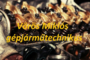 VÖRÖS MIKLÓS gépjárműtechnikus